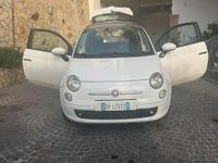 Usata Fiat 500 75 CV (55 kW) 2008 Bianco Utilitaria