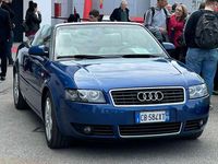 Usata Audi A4 Cabriolet 163 CV (119 kW) 2002 Blu/azzurro Cabrio
