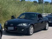 Usata Mazda MX5 126 CV (92 kW) 2010 Nero Cabrio