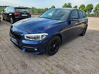Usata BMW 116 Sport Line 116 CV (85 kW) 2019 Blu Utilitaria