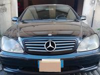 Usata Mercedes S320 AMG 204 CV (150 kW) 2002 Nero Berlina