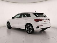 Usata Audi A3 Advanced 110 CV (80 kW) 2023 Bianco ibis Berlina