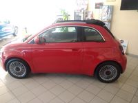 usata Fiat 500e 500 Red Cabrio 42 kWh