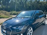 Usata Audi A3 Advanced Plus 116 CV (85 kW) 2021 Nero Berlina