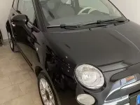 Usata Fiat 500 69 CV (50 kW) 2011 Nero Cabrio