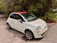 Usata Fiat 500 100 CV (73 kW) 2011 Bianco Cabrio