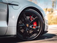 Usata Porsche Taycan Sport Turismo 439 kW (598 CV) 2022 Grigio Station wagon