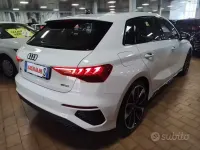 Usata Audi A3 S-Line 200 CV (147 kW) 2022 Bianco ibis / pastello Berlina
