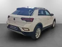 Usata VW T-Roc Life 110 CV (80 kW) 2024 Pure white nero SUV