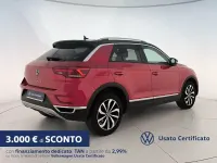 Usata VW T-Roc Style 116 CV (85 kW) 2022 Rosso  tetto nero SUV