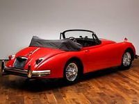 Usata Jaguar XK 190 CV (139 kW) 1958 Rosso Cabrio
