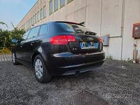 Usata Audi A3 Attraction 105 CV (77 kW) 2010 Marrone Utilitaria