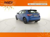 Usata Skoda Fabia 80 CV (58 kW) 2024 Blu race metallizzato Utilitaria