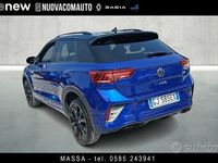 Usata VW T-Roc R-line 150 CV (110 kW) 2022 Blusilver SUV