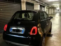 Usata Fiat 500 Lounge 69 CV (50 kW) 2017 Nero Utilitaria