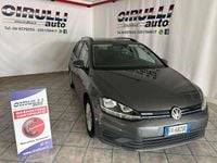 Usata VW Golf VII Business 110 CV (80 kW) 2018 Grigio scuro metallizzato Station wagon