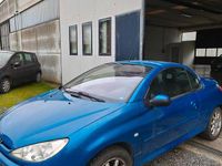 Usata Peugeot 206 CC 136 CV (100 kW) 2002 Blu Cabrio