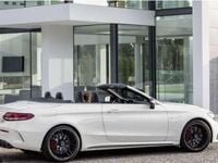 Usata Mercedes C180 156 CV (114 kW) 2017 Bianco Cabrio