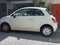 Begagnad Fiat 500 95 HK (69 kW) 2016 Vit Halvkombi
