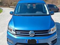 Usata VW Caddy Trendline 122 CV (89 kW) 2019 Blu/azzurro Monovolume