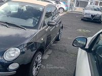 Usata Fiat 500C Lounge 69 CV (50 kW) 2015 Nero ribelle Cabrio