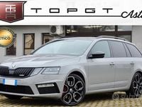 Usata Skoda Octavia RS 245 CV (180 kW) 2020 Grigio Station wagon