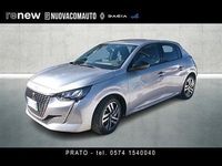 Usata Peugeot 208 Allure 101 CV (74 kW) 2022 Grigio scuro Utilitaria