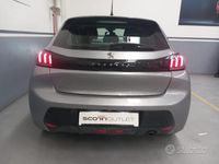Usata Peugeot 208 Allure 101 CV (74 kW) 2020 Grigio Utilitaria