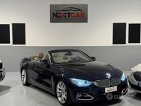 Usata BMW 420 Cabriolet Luxury Line 184 CV (135 kW) 2014 Blu Cabrio