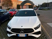 Usata Mercedes A180 AMG line 136 CV (100 kW) 2023 Bianco Berlina