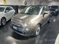 Usata Fiat 500 Lounge 69 CV (50 kW) 2009 Grigio Cabrio