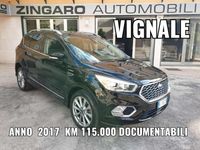 Usata Ford Kuga Vignale 150 CV (110 kW) 2017 Nero SUV
