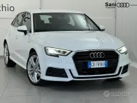 Usata Audi A3 Admired 116 CV (85 kW) 2020 Bianco Berlina