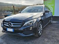 Usata Mercedes C180 136 CV (100 kW) 2016 Nero Station wagon