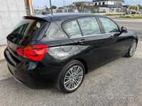 Usata BMW 116 Sport Line 115 CV (84 kW) 2019 Nero Utilitaria