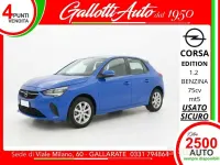 Usata Opel Corsa Edition 75 CV (55 kW) 2023 Blu Utilitaria