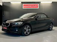 Begagnad BMW 220 Sport Line 190 HK (139 kW) 2019 Svart Cab