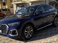 Usata Audi Q5 Advanced 204 CV (150 kW) 2021 Blu/azzurro SUV