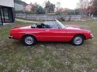 Usata Alfa Romeo Spider Veloce 131 CV (96 kW) 1970 Rosso Cabrio
