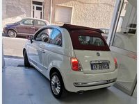 Usata Fiat 500 Lounge 69 CV (50 kW) 2014 Bianco Cabrio