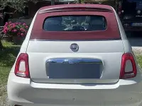 Usata Fiat 500 69 CV (50 kW) 2016 Bianco Cabrio