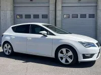 Usata Seat Leon FR 184 CV (135 kW) 2015 Bianco Berlina
