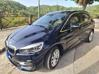 Usata BMW 218 Active Tourer Luxury Line 150 CV (110 kW) 2019 Blu/azzurro Monovolume