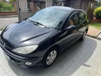Usata Peugeot 206 75 CV (55 kW) 2008 Nero Berlina