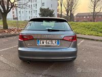Usata Audi A3 Business 110 CV (80 kW) 2014 Grigio Berlina