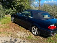 Usata BMW 318 2005 Blu Cabrio