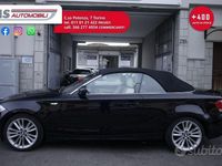 Usata BMW 118 Cabriolet 143 CV (105 kW) 2010 Nero Cabrio