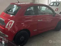 Usata Fiat 500 Lounge 69 CV (50 kW) 2011 Rosso Berlina