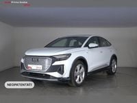 Usata Audi Q4 Sportback e-tron S-Line 210 kW (286 CV) 2024 Bianco ghiacciaio metallizzato SUV