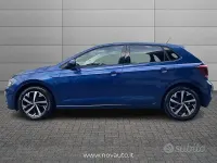 Usata VW Polo Comfortline 75 CV (55 kW) 2018 Blu/azzurro Utilitaria
